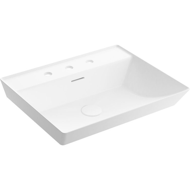 Kohler Brazn Rectangle Vessel Bathroom Sink - Wayfair Canada